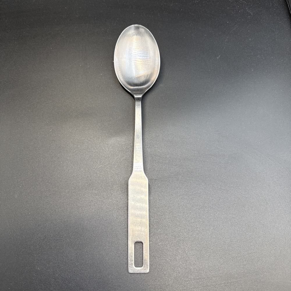 Serving Spoon Stainless Steel Ekco Best results By Ekco 12" Wavy Bend In Handle
